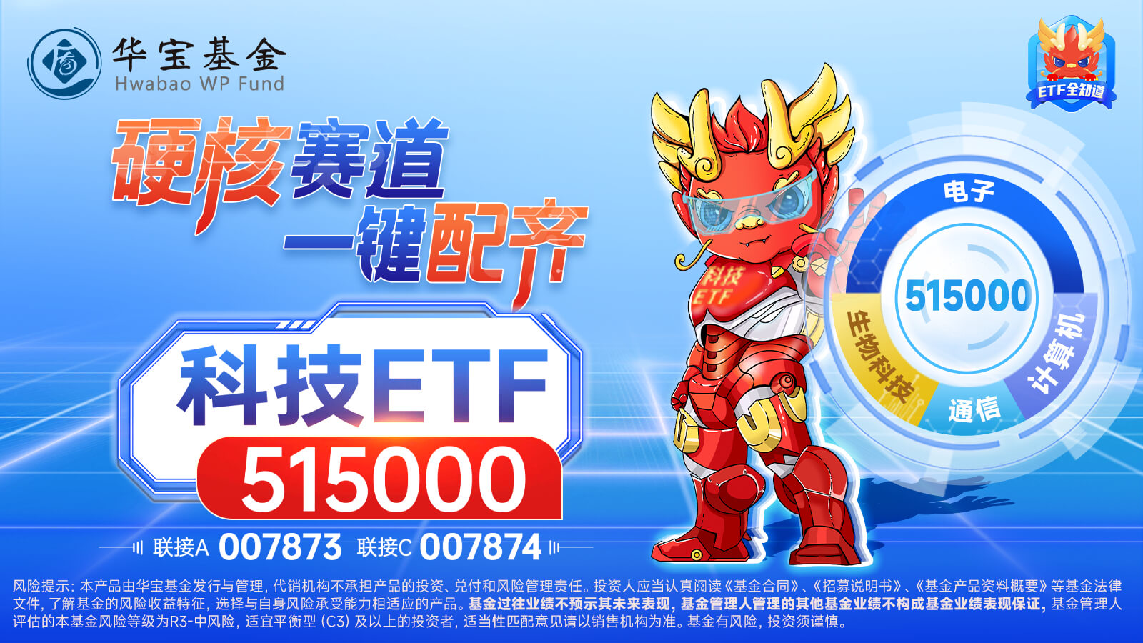 ETF热点收评|龙头携手走强，科技ETF（515000）逆市三连涨！机构：A股科技有望重新启航，五大因素驱动预期上行