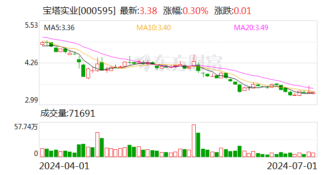 注意！宝塔实业将于7月17日召开股东大会  第1张