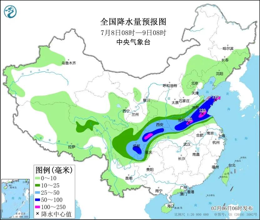 未来三天国内天气预报（7月6日）  第7张