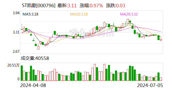 前任大股东方三年累计占款超50亿元 ST凯撒罚单落地 何时能摘帽？