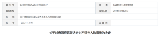 又一券商！国盛证券被监管谈话，时任董事长、总裁、财务总监均被认定不适当人选  第5张