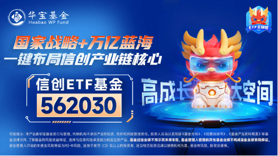 坐稳扶好！信创一飞冲天？信创ETF基金（562030）猛拉4.27%，标的48股涨逾3%，金山办公、赢时胜涨超8%