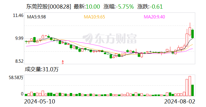 东莞控股：拟与东莞金控组成联合体 共同参与竞拍东莞证券20%股权  第1张