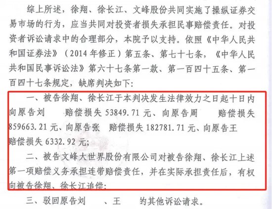 徐翔输了官司！操盘文峰股份手法曝光  第1张