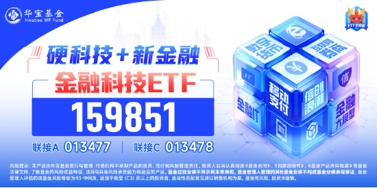 七股强势涨停！重磅事件催化，金融科技ETF（159851）涨2.58%晋级三连阳！板块低位回暖明显  第3张