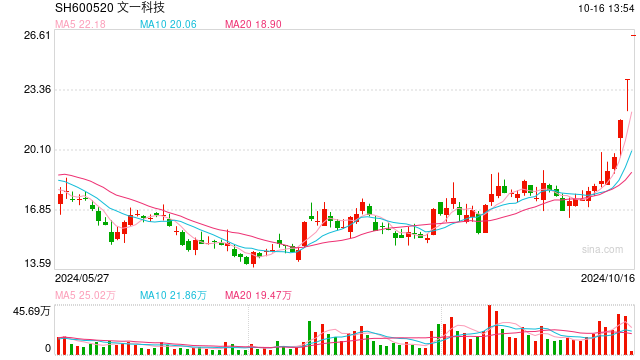 复牌涨停！文一科技获合肥国资入主，去年刚因虚假中报被罚