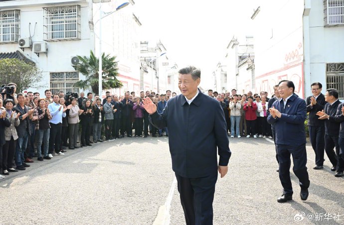 习近平在湖北考察调研  第13张