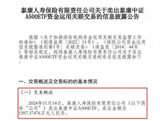 泰康基金A500ETF雪上加霜！首批10只产品中规模倒数第一，又遭股东方卖出1597万！网友神评论分歧大