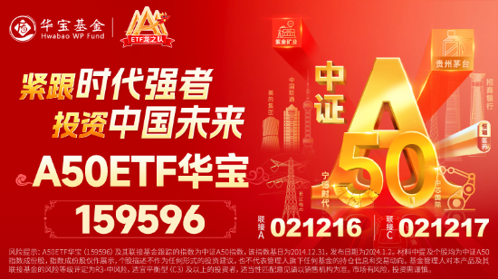 “漂亮50”年末冲刺！宁王等大权重联袂拉涨，A50ETF华宝（159596）涨1.36%连收多根均线， 换手率断层领先  第3张