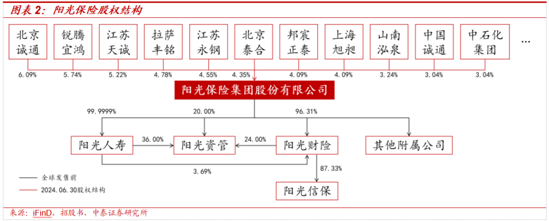 保险深度丨阳光保险首次覆盖深度报告：综合性民营保险集团，保险及投资业务兼具成长及特色【中泰非银·蒋峤/戴志锋】  第7张